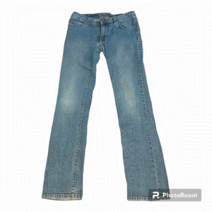 GIRLS Size 26 West 49 Jeans Denim Cotton Straight Legged Low Rise Jeans